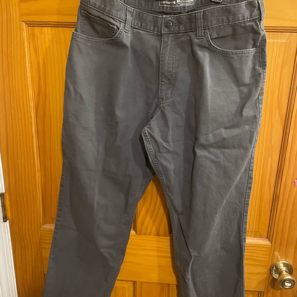 Carhartt Relaxed Gray Jeans Timeless Style - Picture 2 of 3